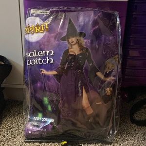 Spirit Halloween costume women’s small Salem witch.